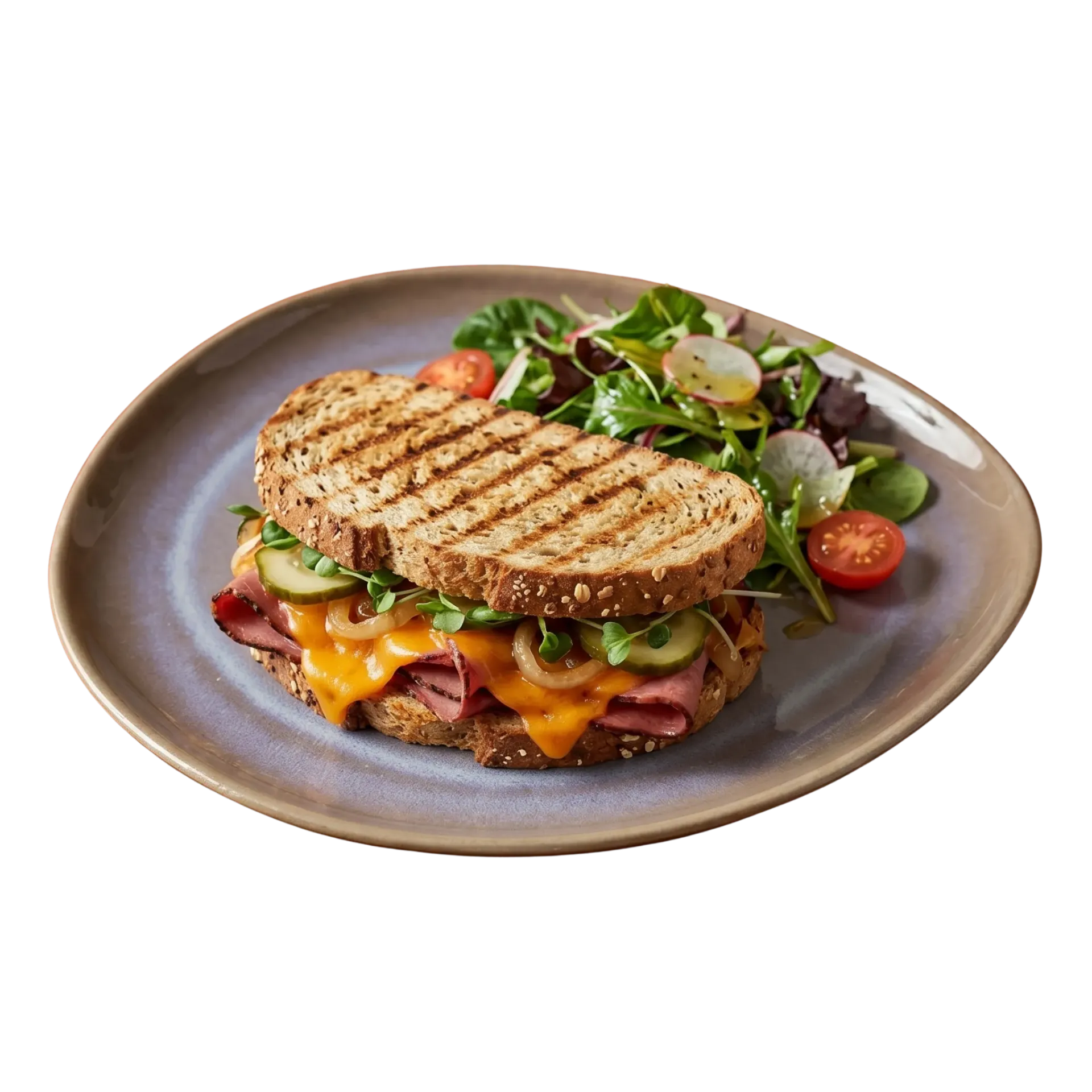 Grilled Cheese Pastrami (Salade)